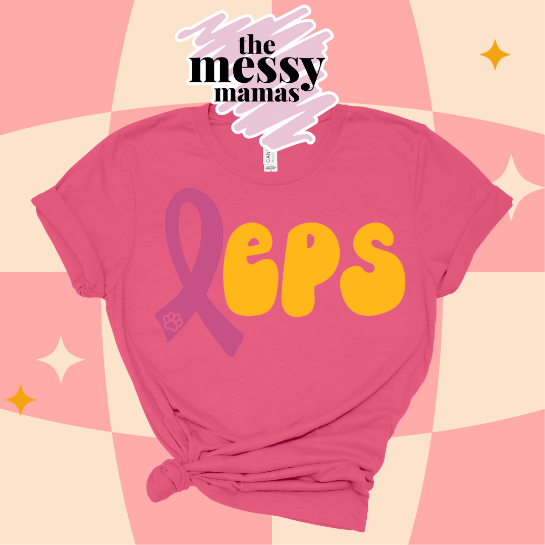 Pink Ribbon Leps Tee