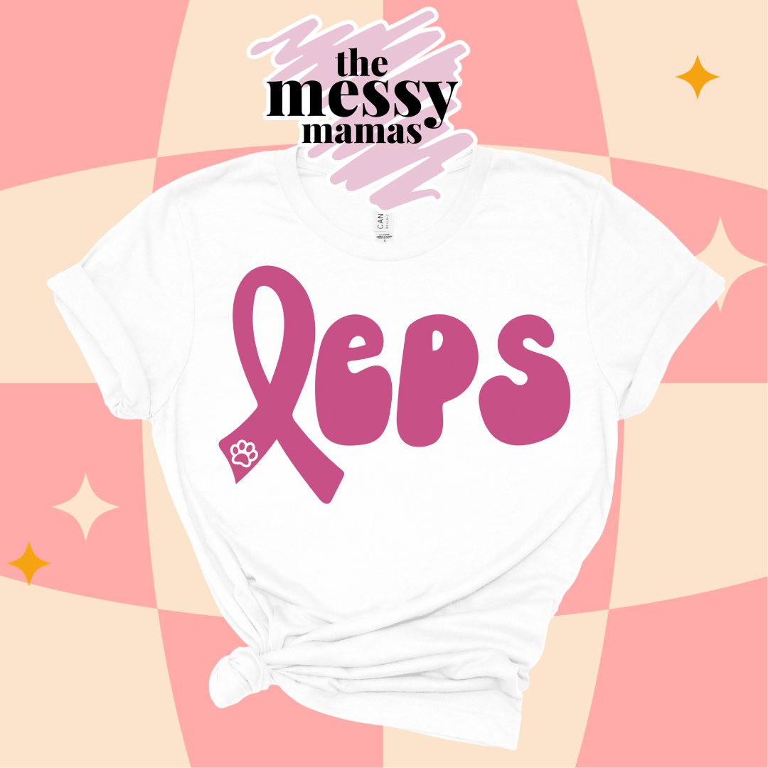 Pink Ribbon Leps Tee