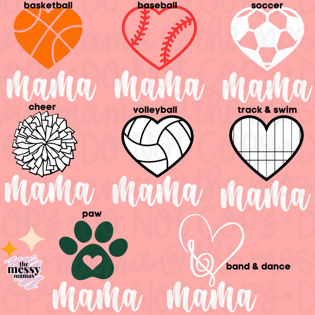 Puff Sport Mama Leopard Print Tee