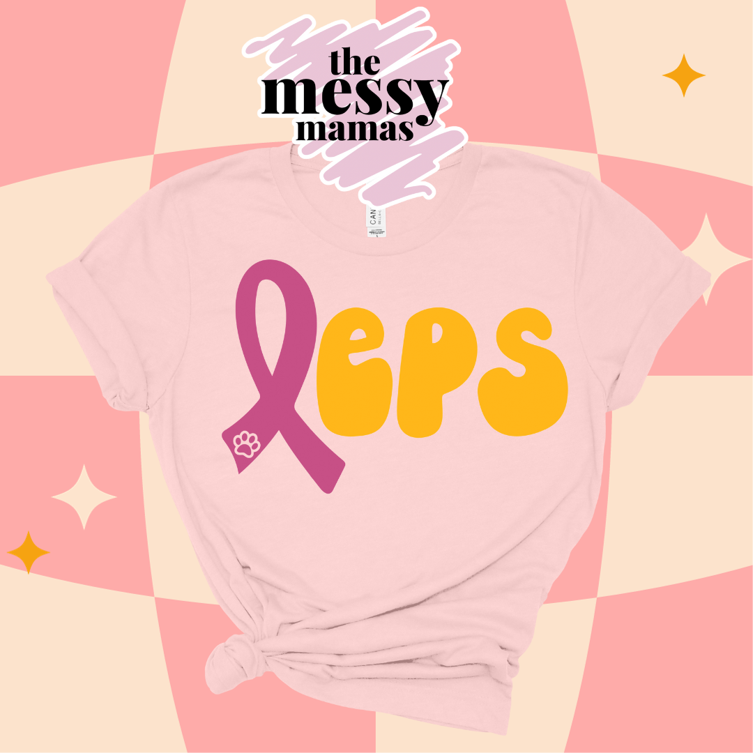 Pink Ribbon Leps Tee