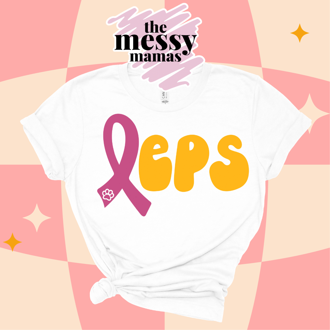 Pink Ribbon Leps Tee