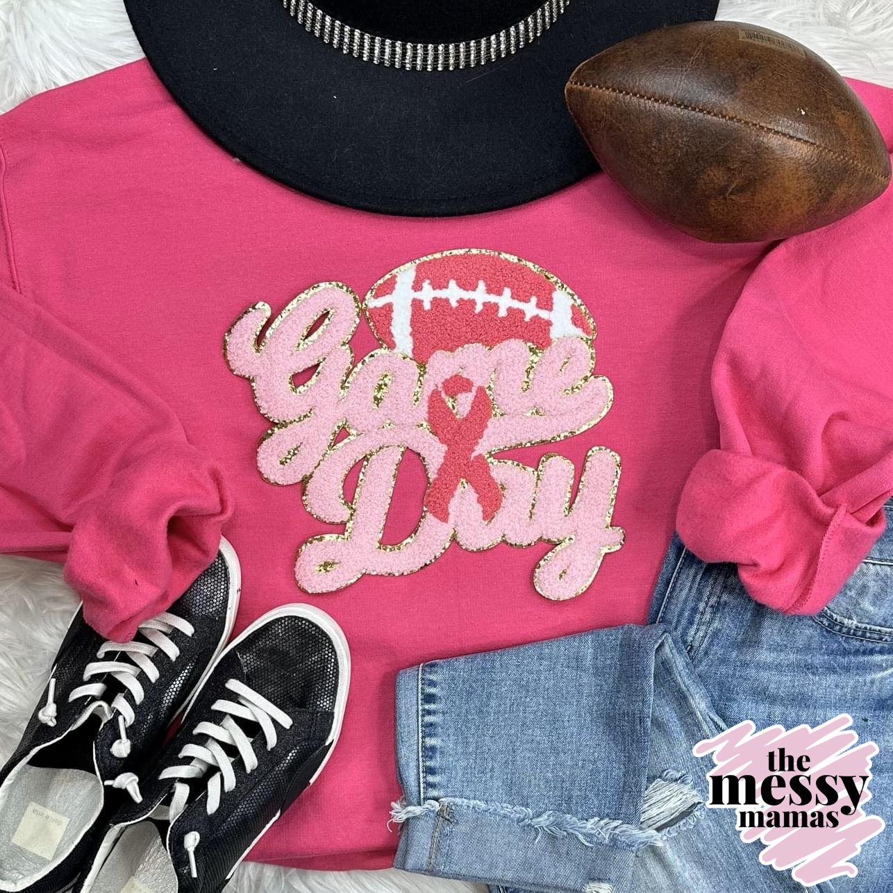 PINK OUT Gameday Football Sweatshirt