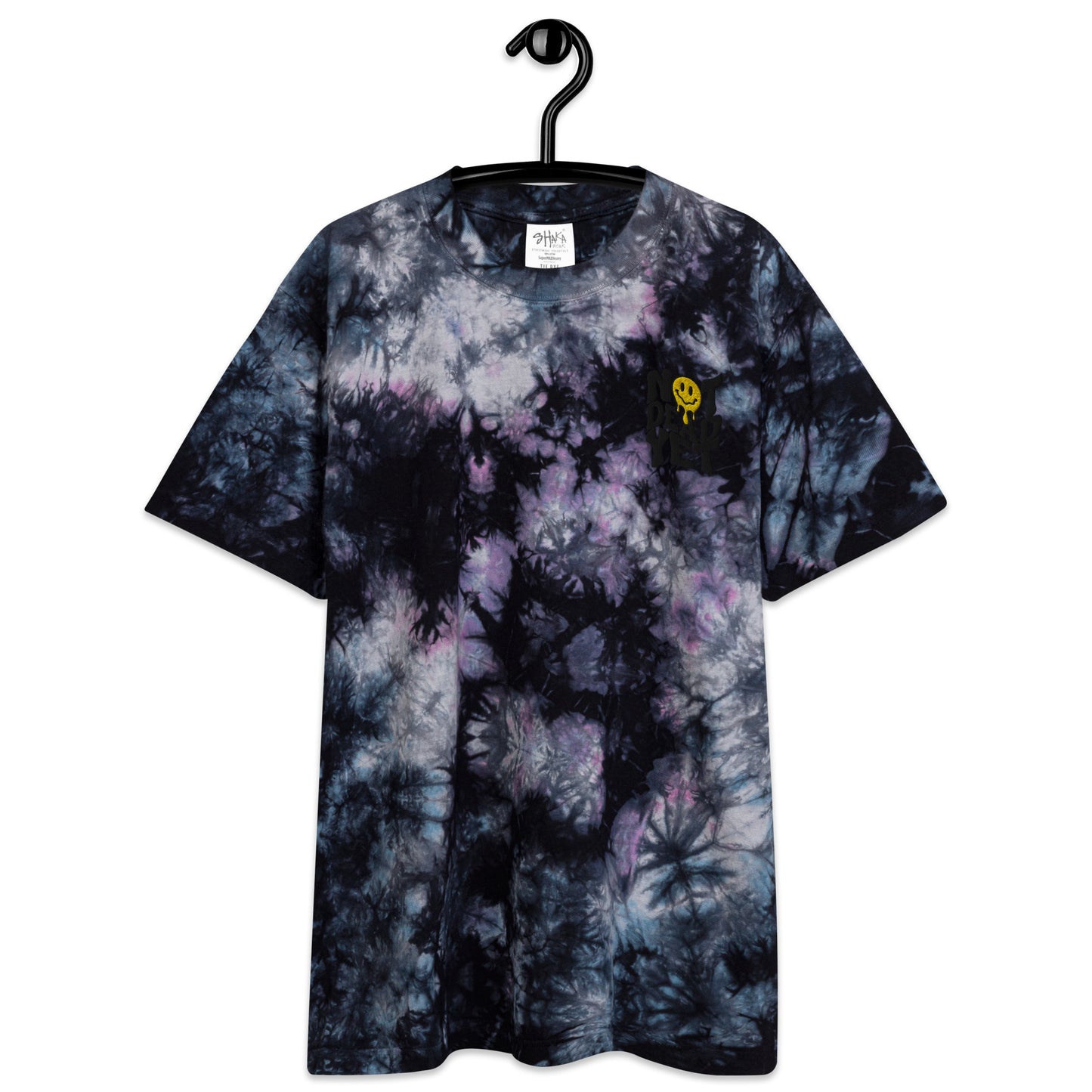 Not Dead Yet Oversized Tie-Dye Tee