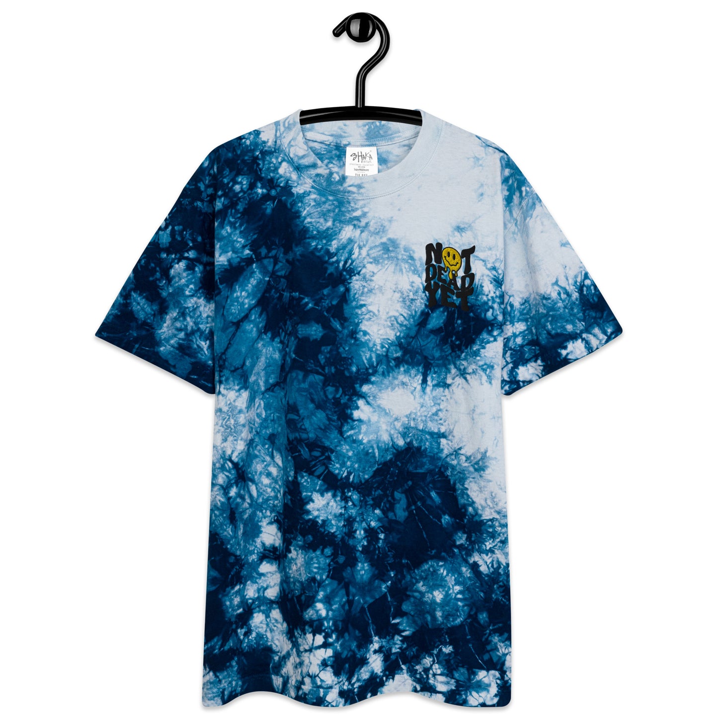 Not Dead Yet Oversized Tie-Dye Tee