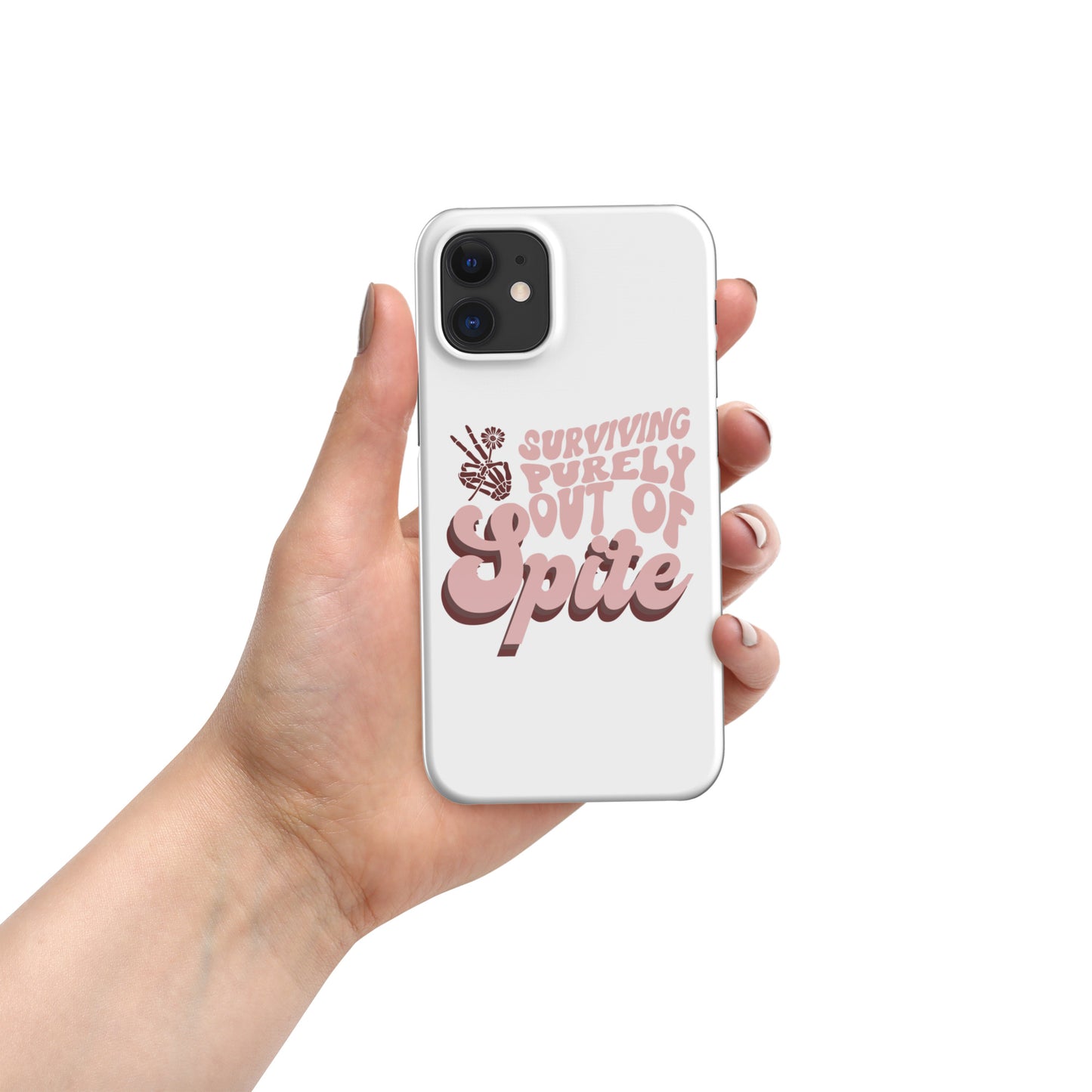 Surviving Purely Out Of Spite Snap iPhone® Case