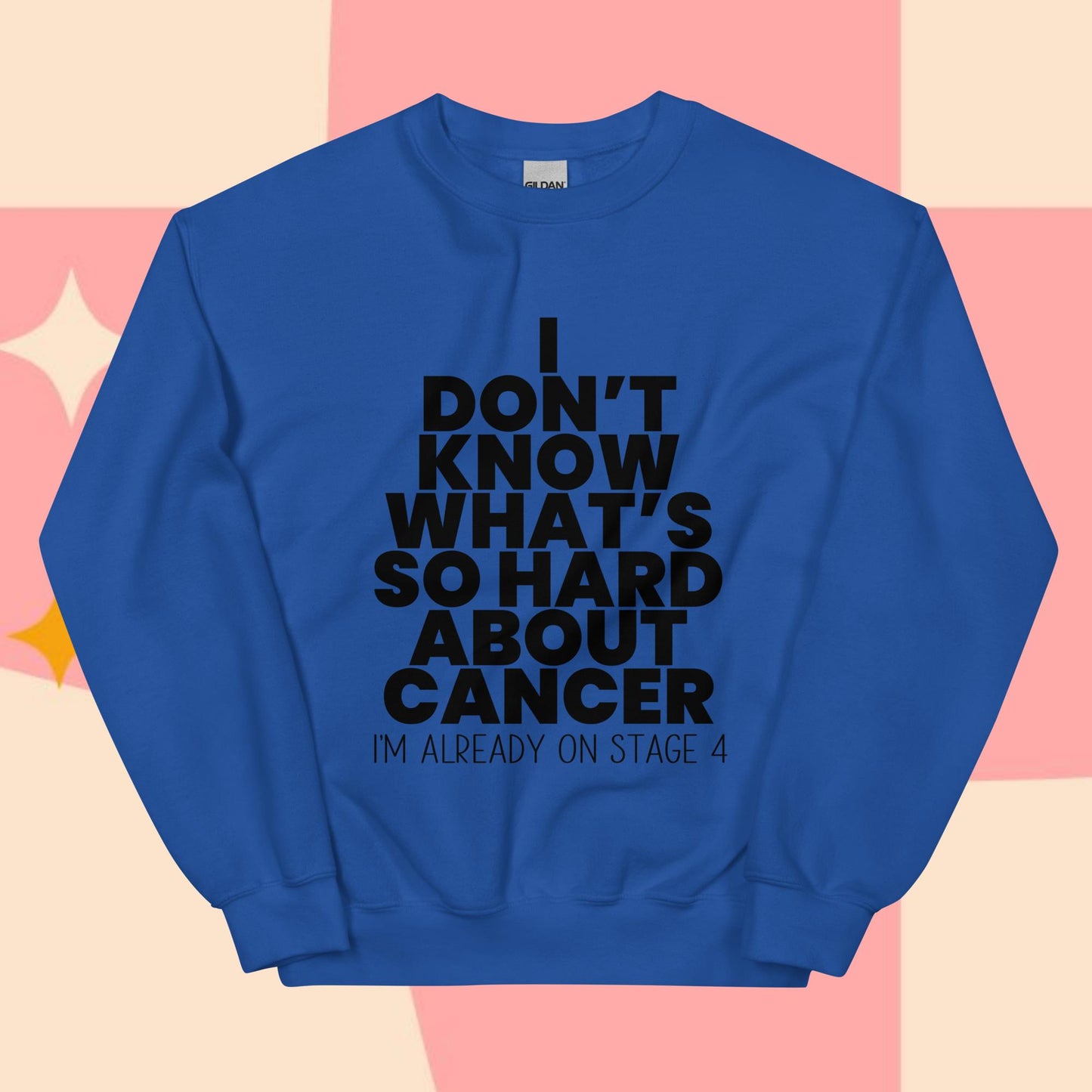 What's So Hard About Cancer {Black} Sweatshirt