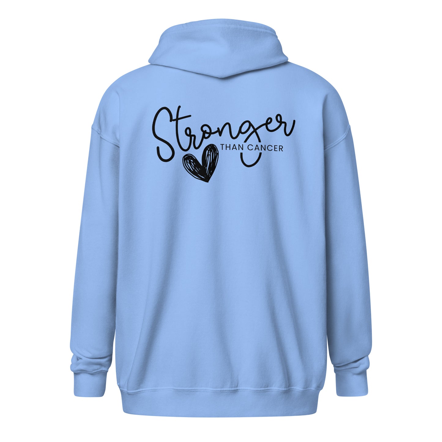 Stronger Than Cancer© Zip Up Hoodie