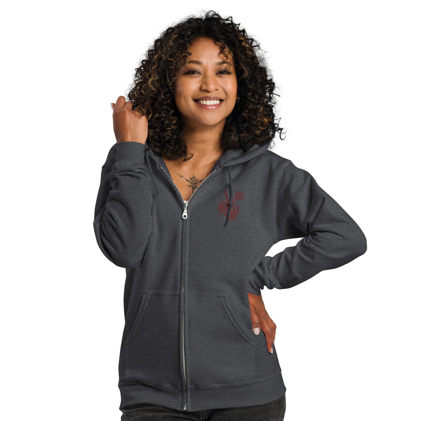 Surviving Purely Out Of Spite Zip Up Hoodie