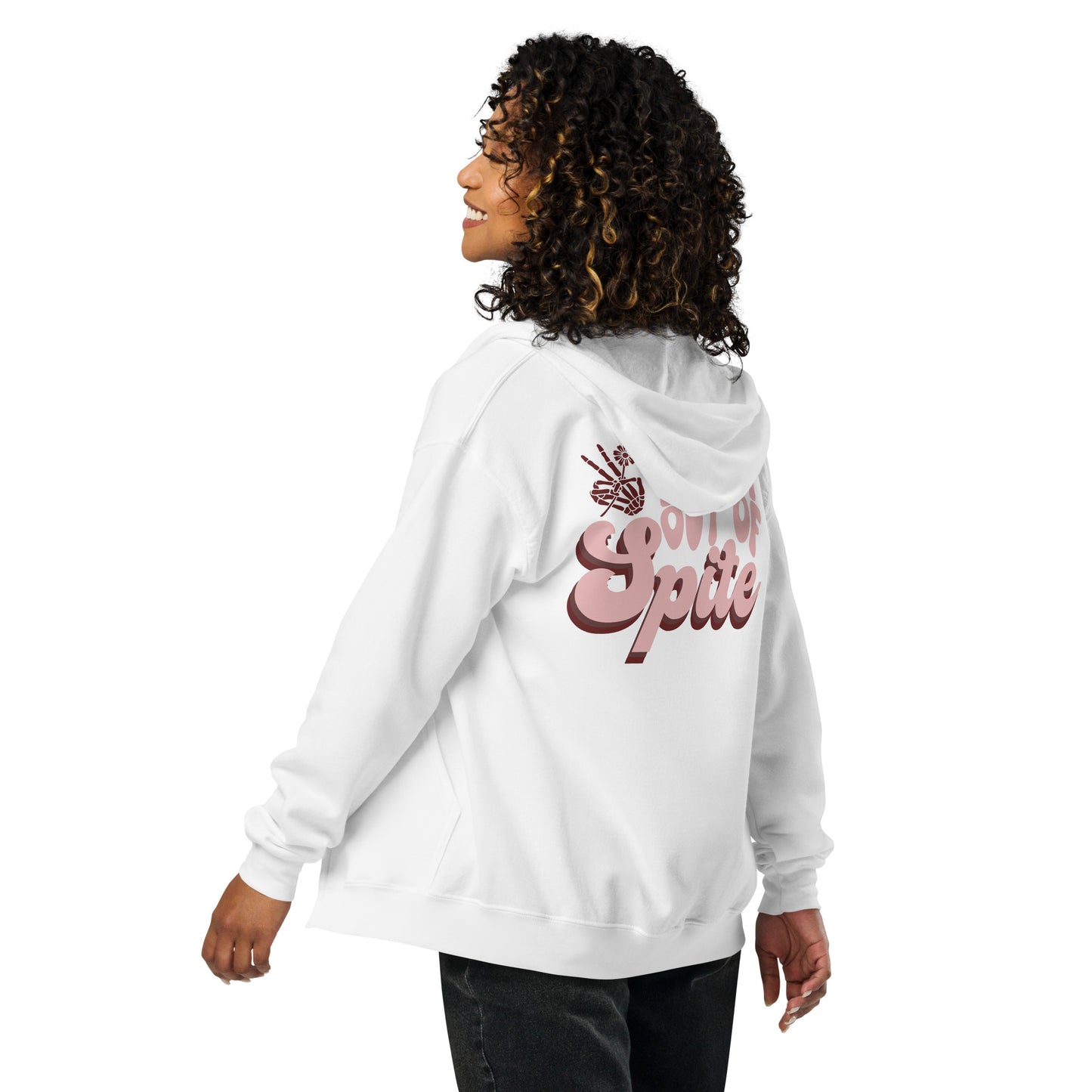 Surviving Purely Out Of Spite Zip Up Hoodie
