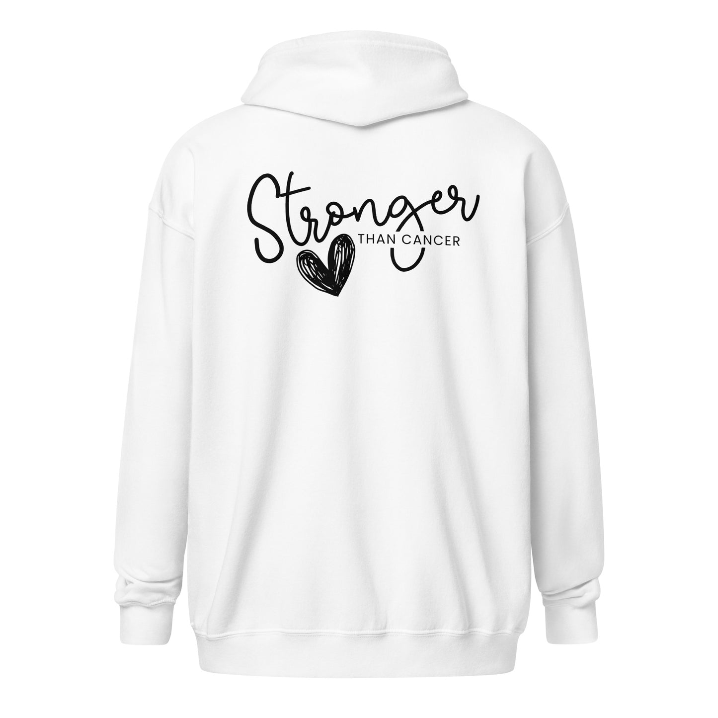 Stronger Than Cancer© Zip Up Hoodie