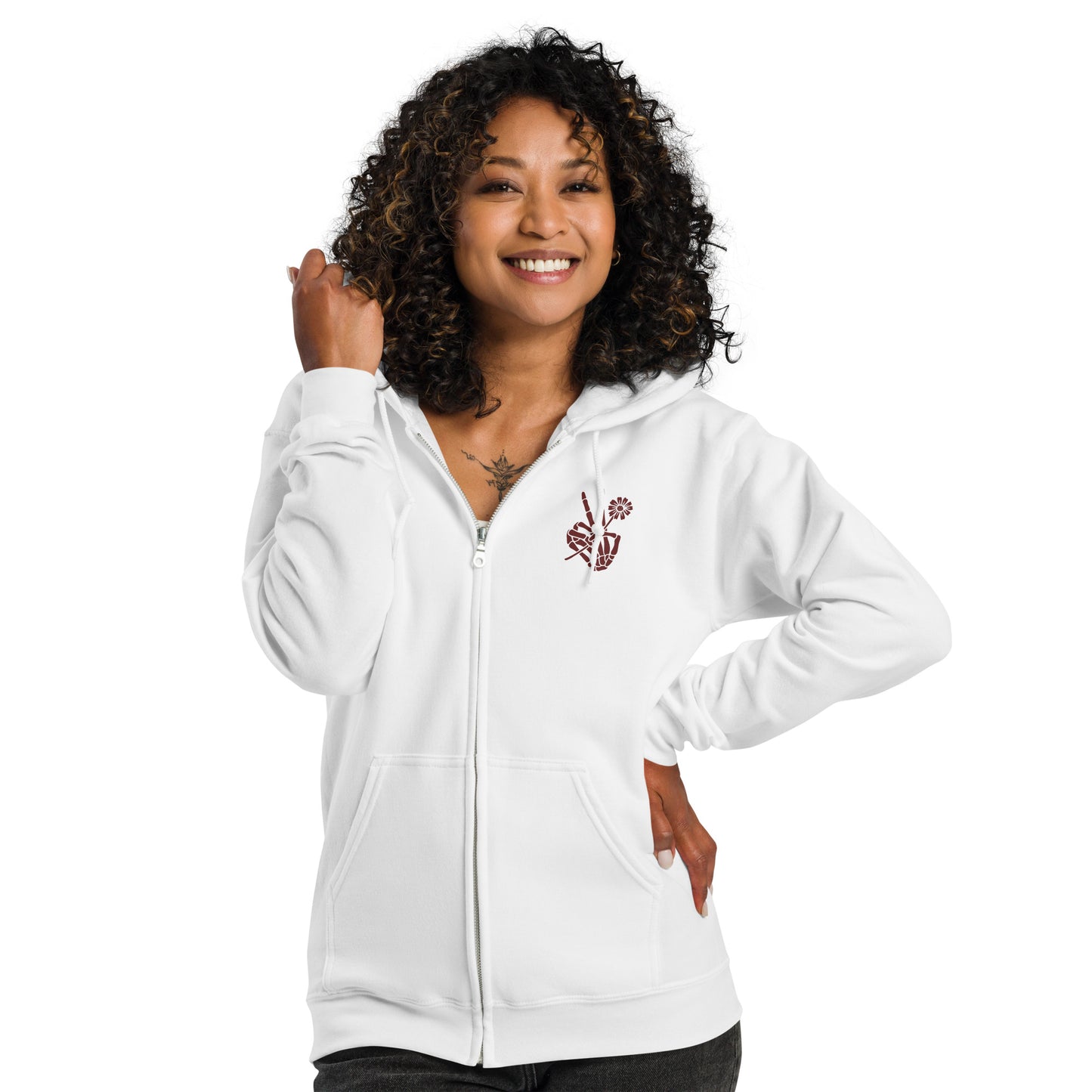 Surviving Purely Out Of Spite Zip Up Hoodie