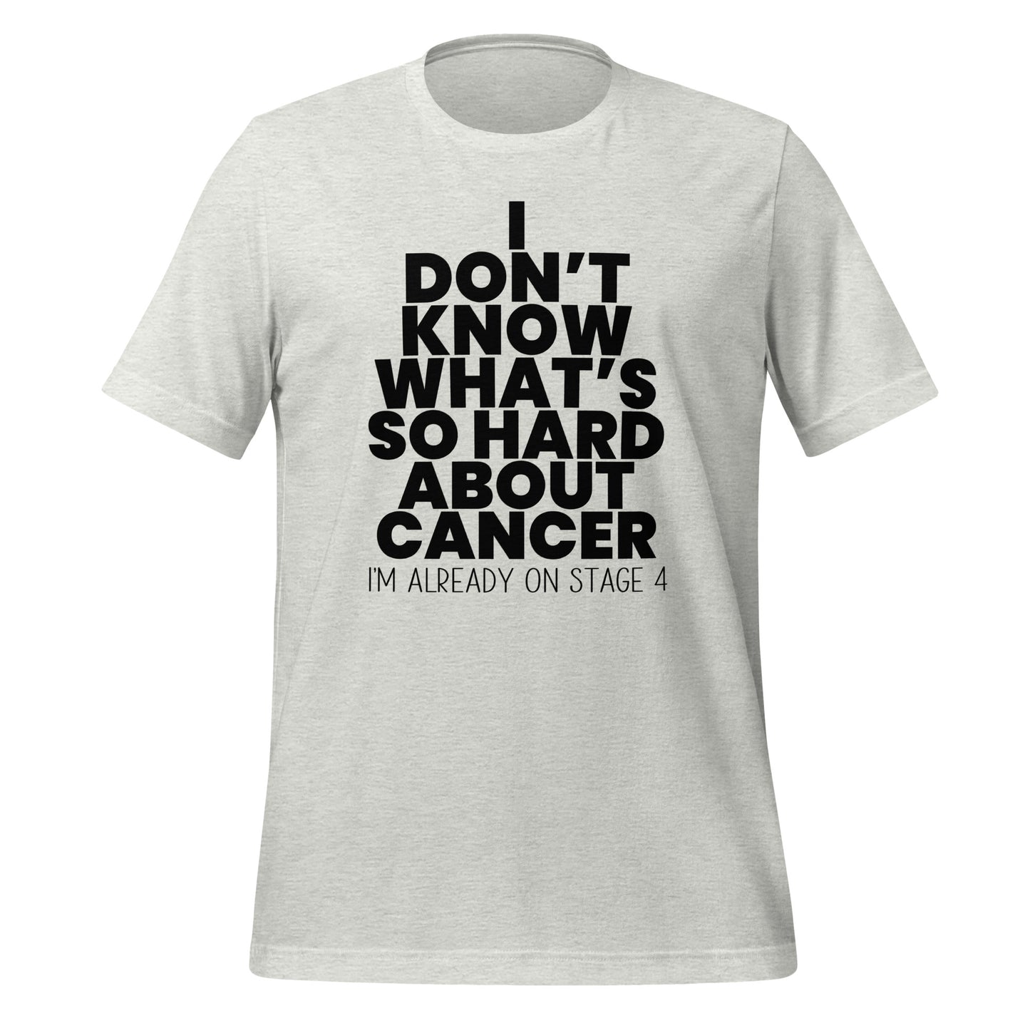 What's So Hard About Cancer {Black} Tee