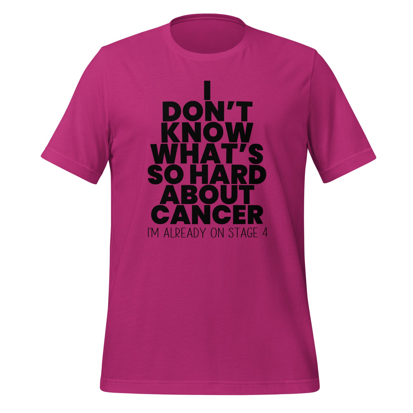 What's So Hard About Cancer {Black} Tee