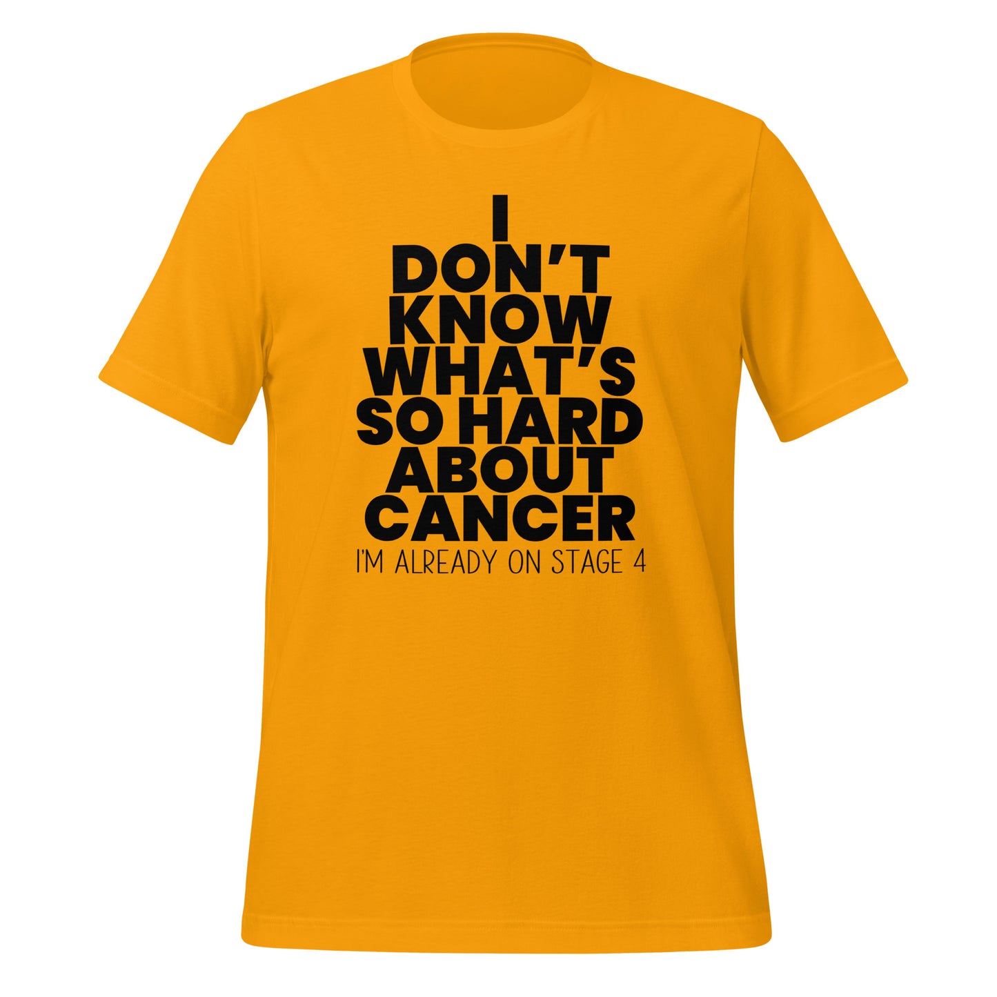 What's So Hard About Cancer {Black} Tee
