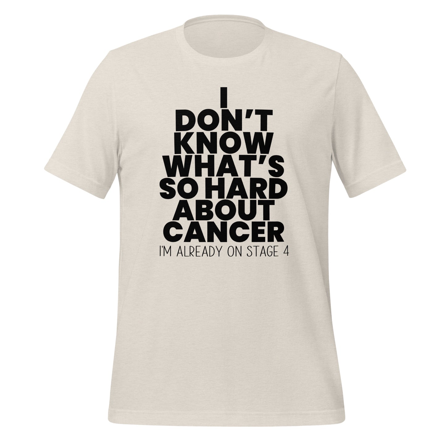 What's So Hard About Cancer {Black} Tee