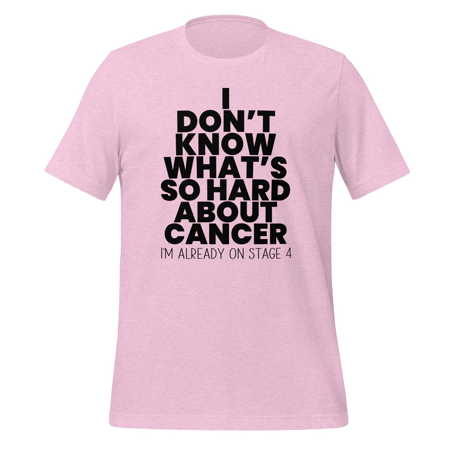 What's So Hard About Cancer {Black} Tee
