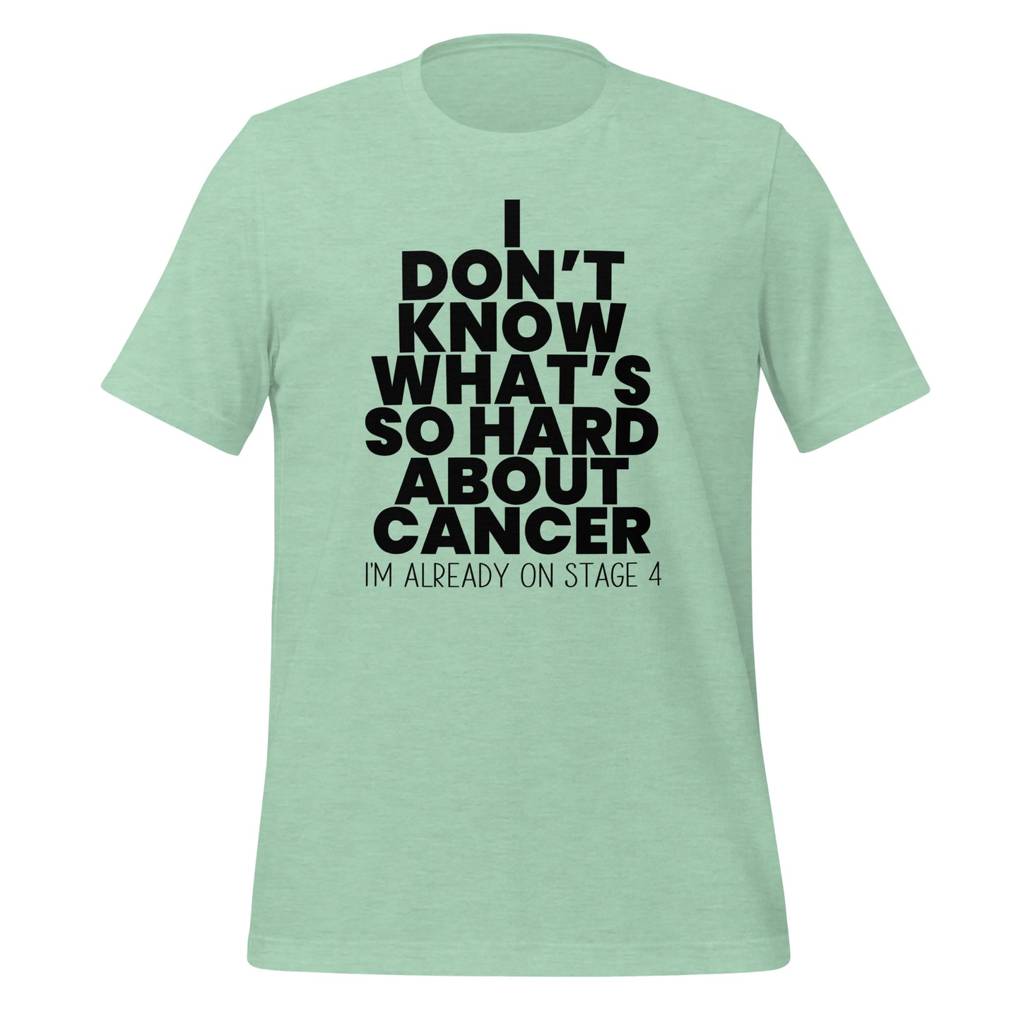 What's So Hard About Cancer {Black} Tee