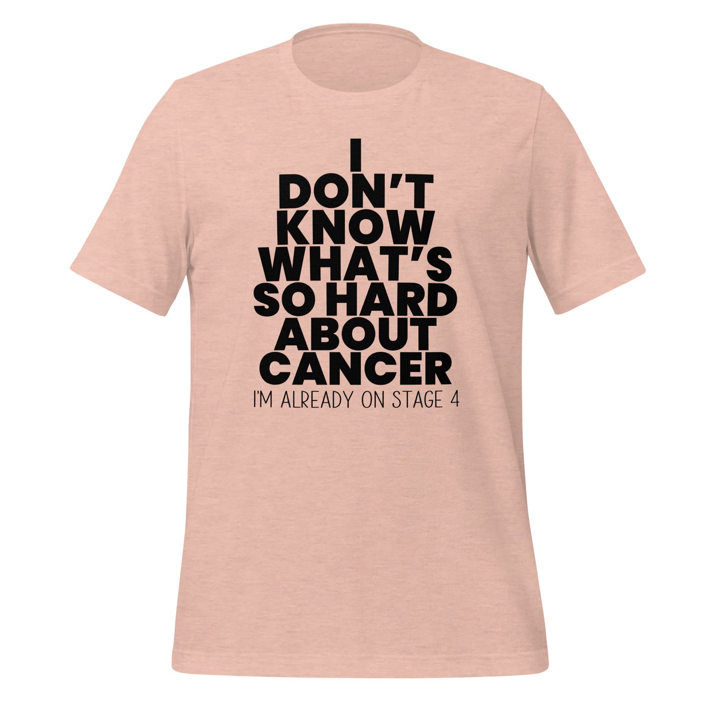 What's So Hard About Cancer {Black} Tee