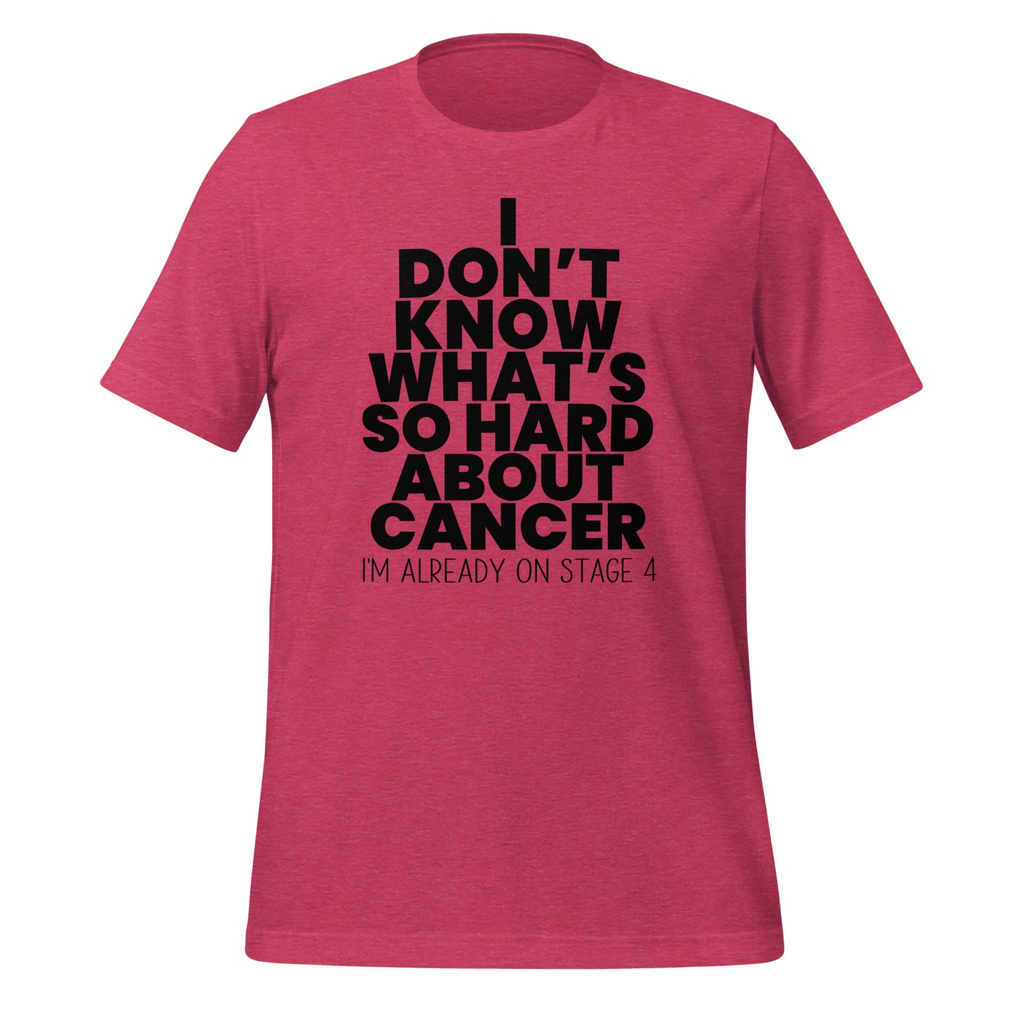 What's So Hard About Cancer {Black} Tee