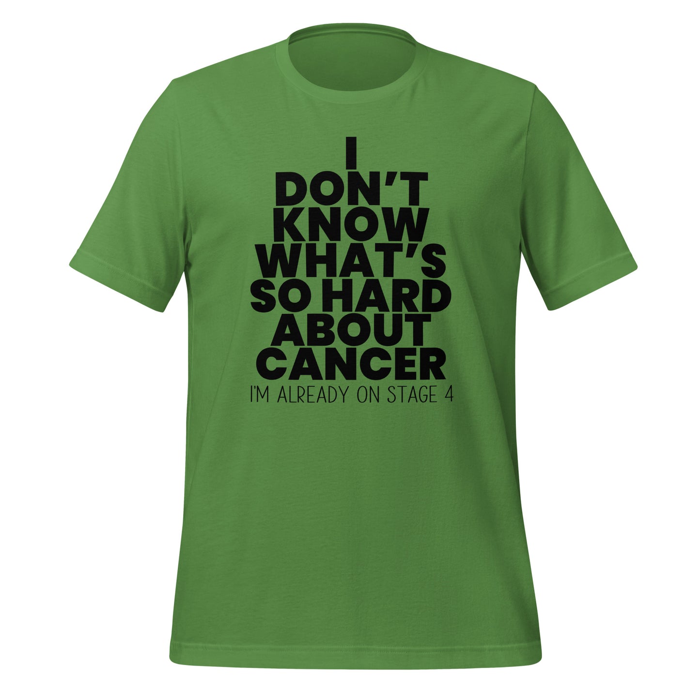 What's So Hard About Cancer {Black} Tee