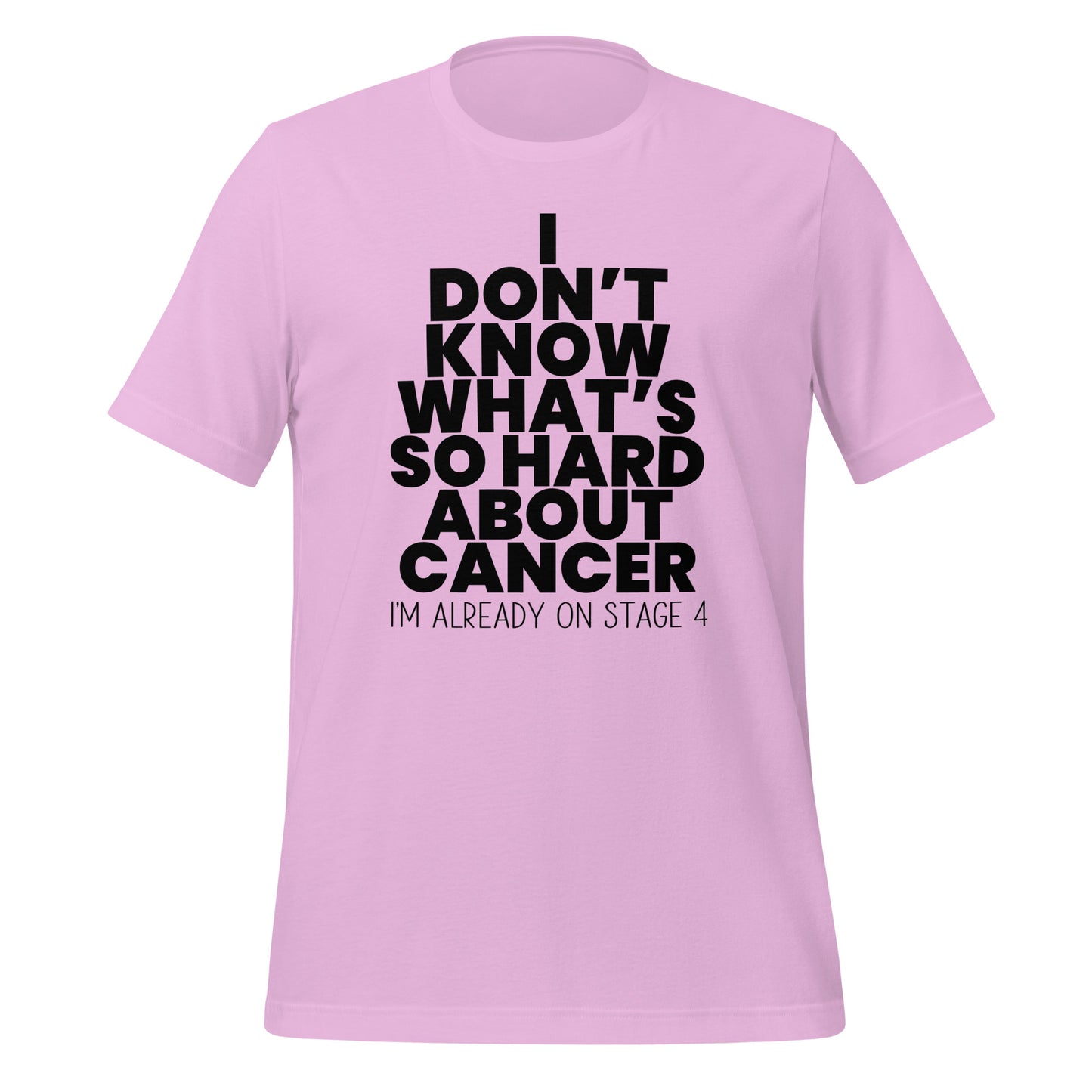 What's So Hard About Cancer {Black} Tee