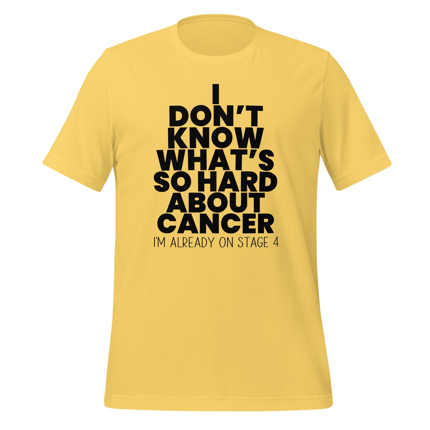 What's So Hard About Cancer {Black} Tee