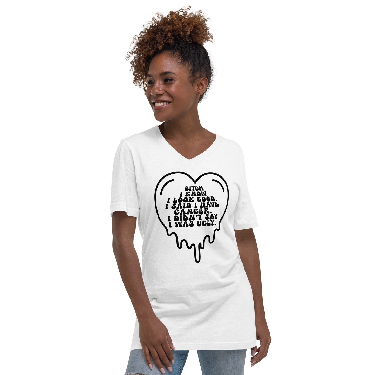 I Know I Look Good© V-Neck Tee
