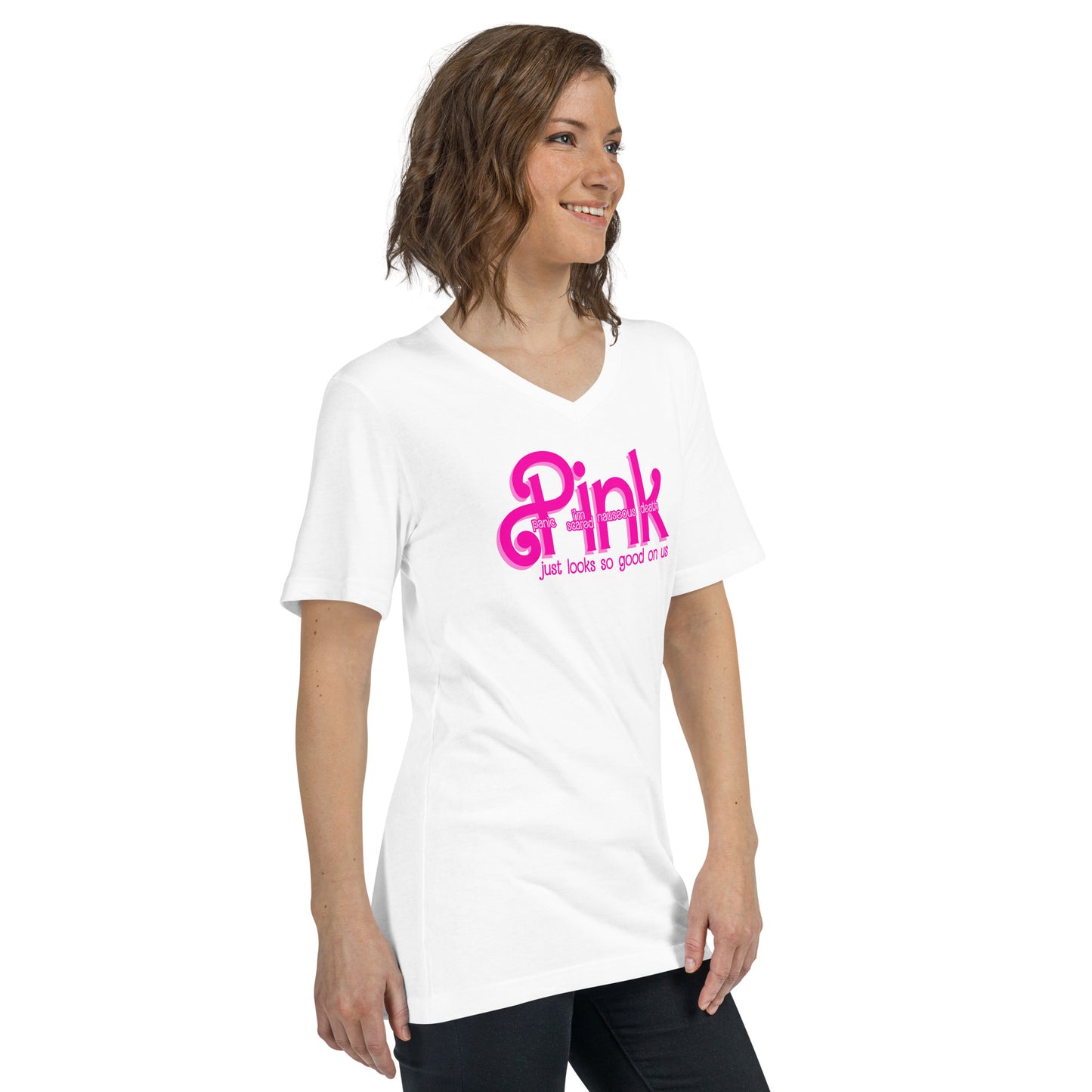 The PINK V-Neck Tee