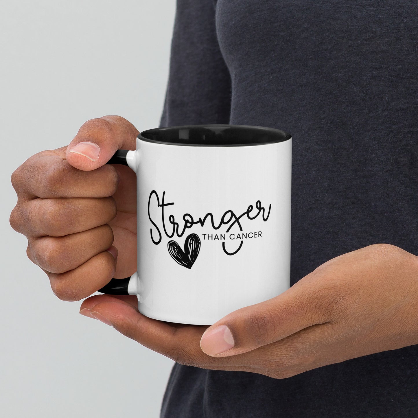Stonger Than Cancer© Colored Mug