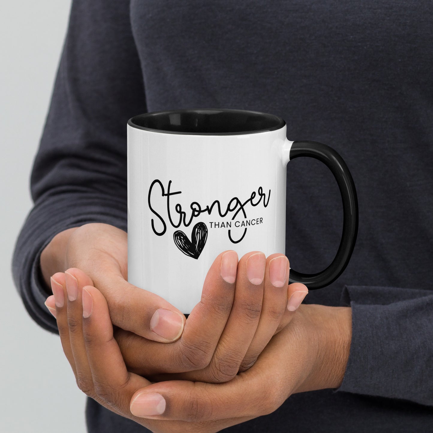 Stonger Than Cancer© Colored Mug