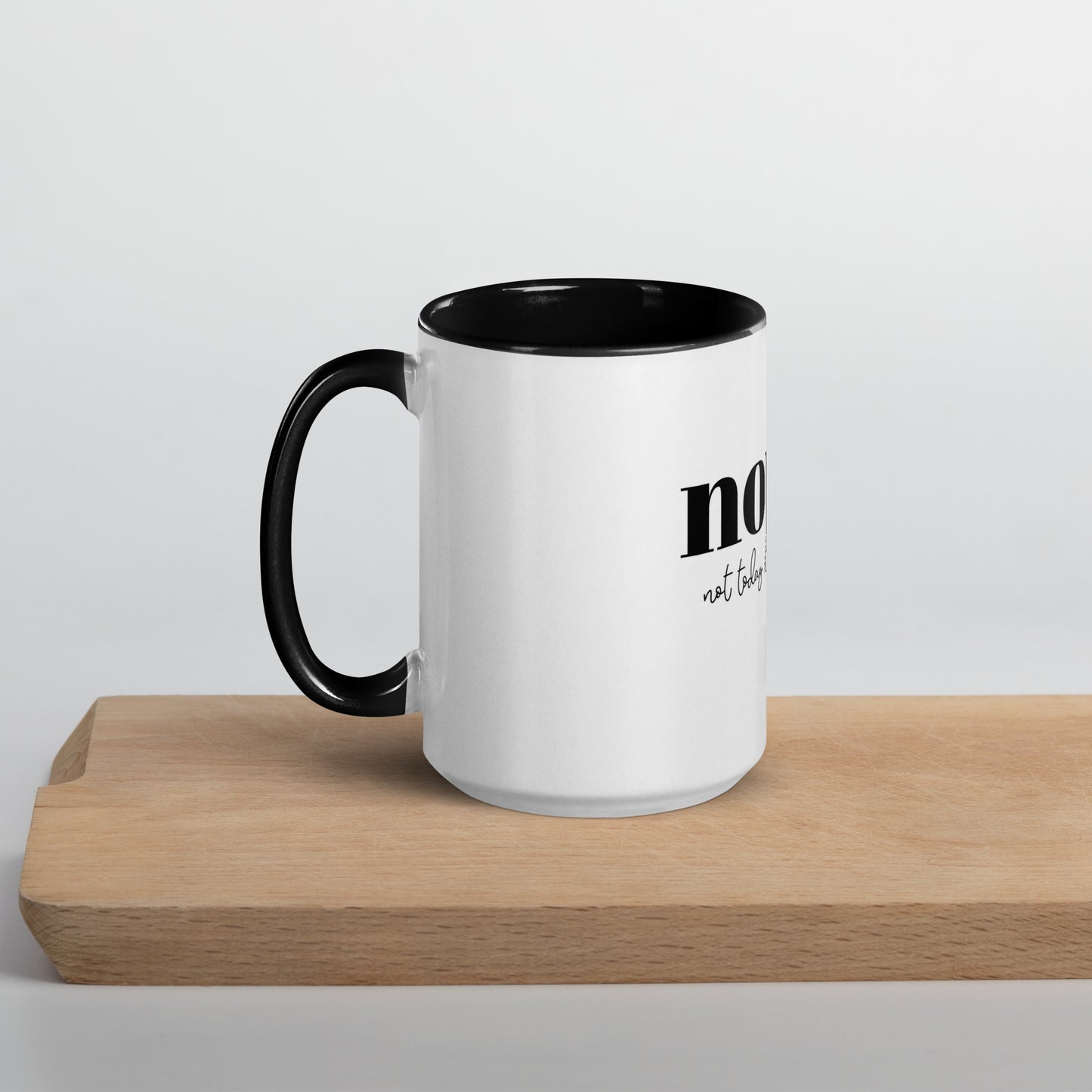 Not Today Cancer Colored Mug
