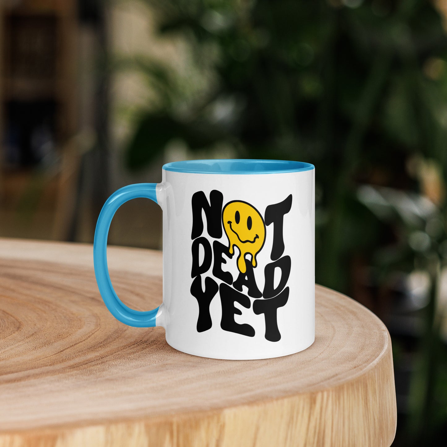 Not Dead Yet Colored Mug