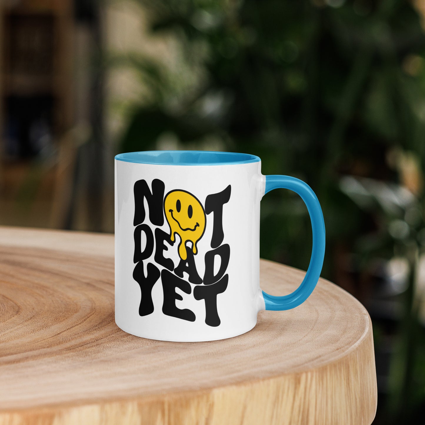 Not Dead Yet Colored Mug