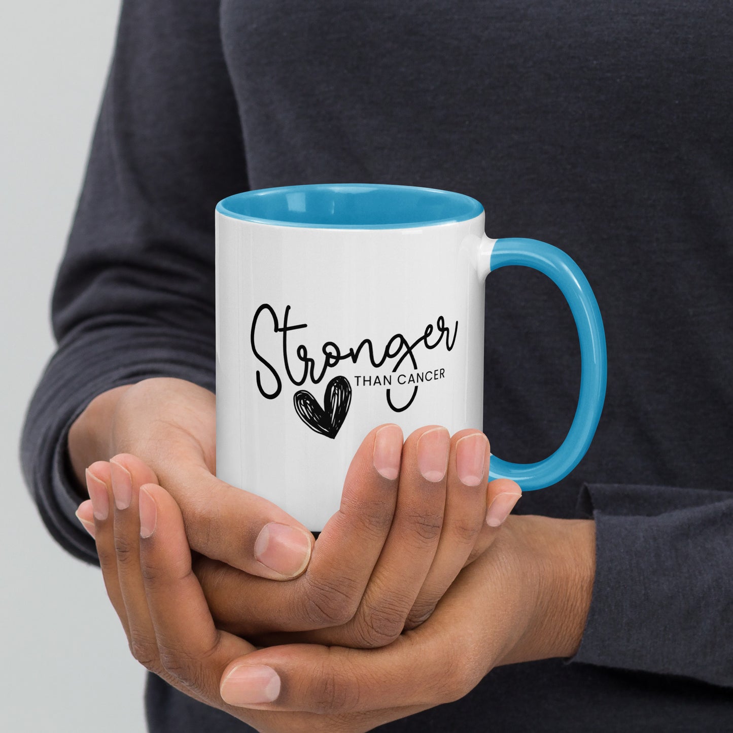 Stonger Than Cancer© Colored Mug