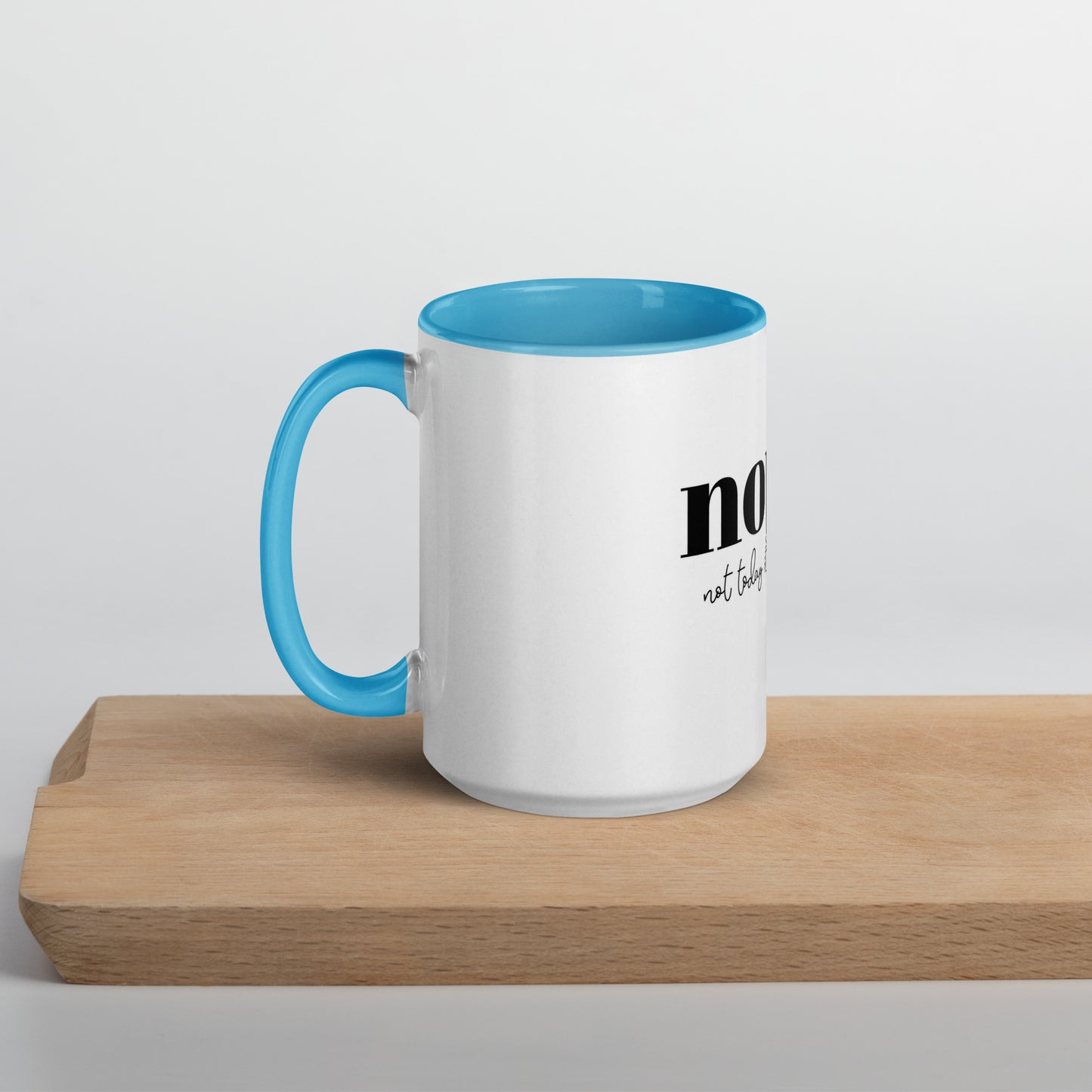 Not Today Cancer Colored Mug