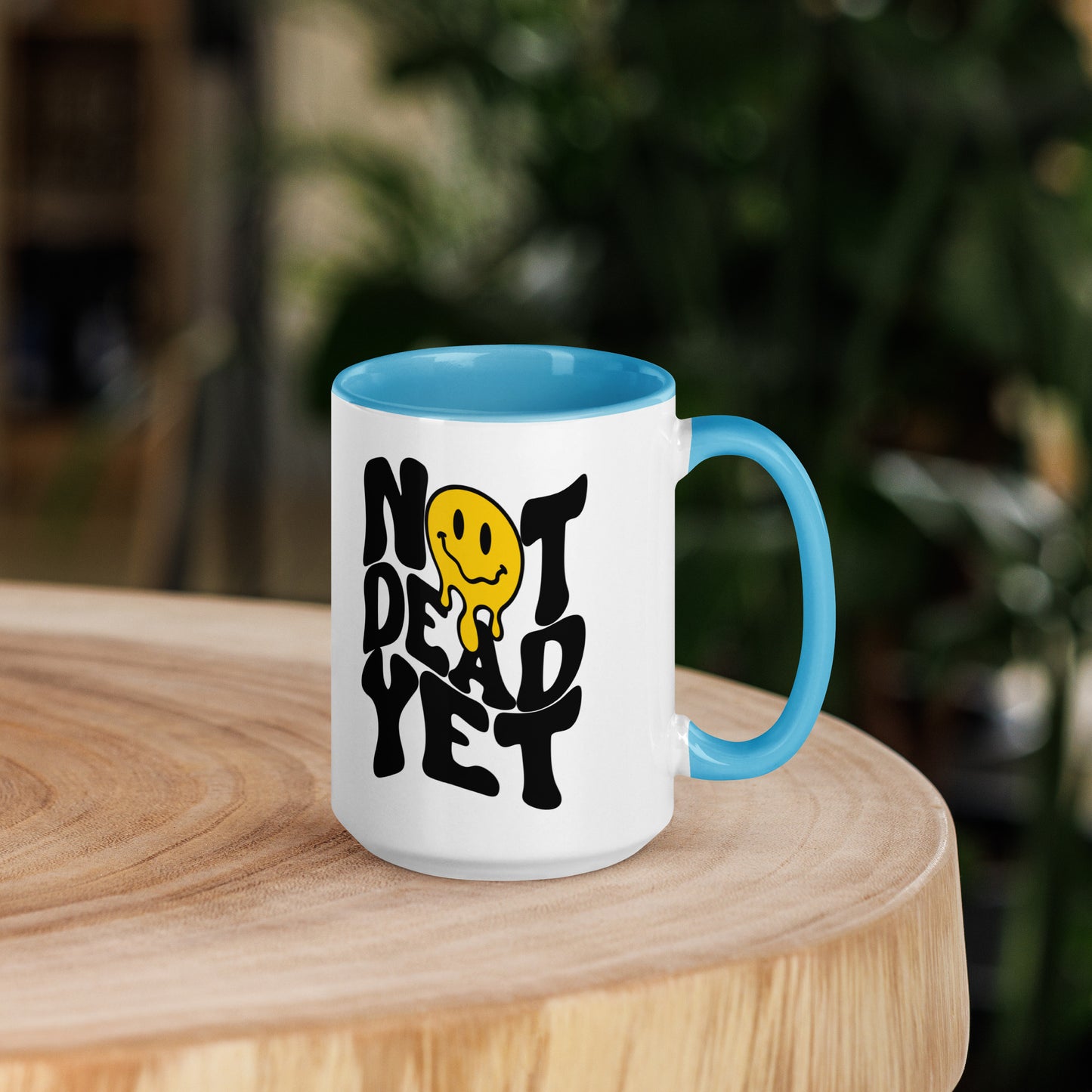 Not Dead Yet Colored Mug
