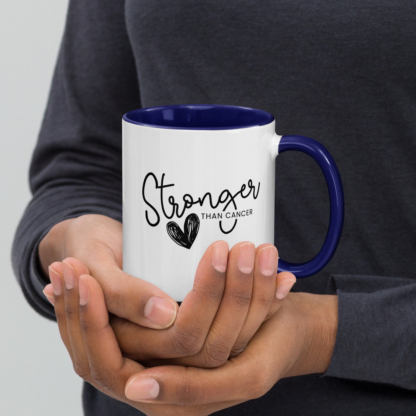 Stonger Than Cancer© Colored Mug