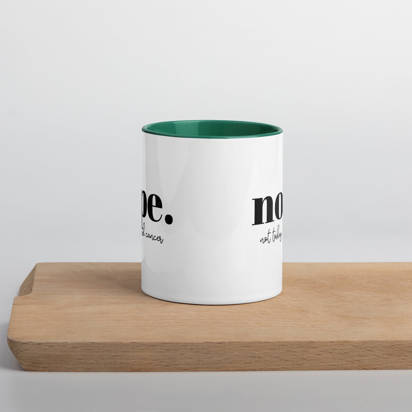 Not Today Cancer Colored Mug