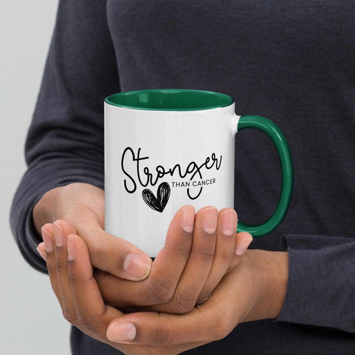 Stonger Than Cancer© Colored Mug
