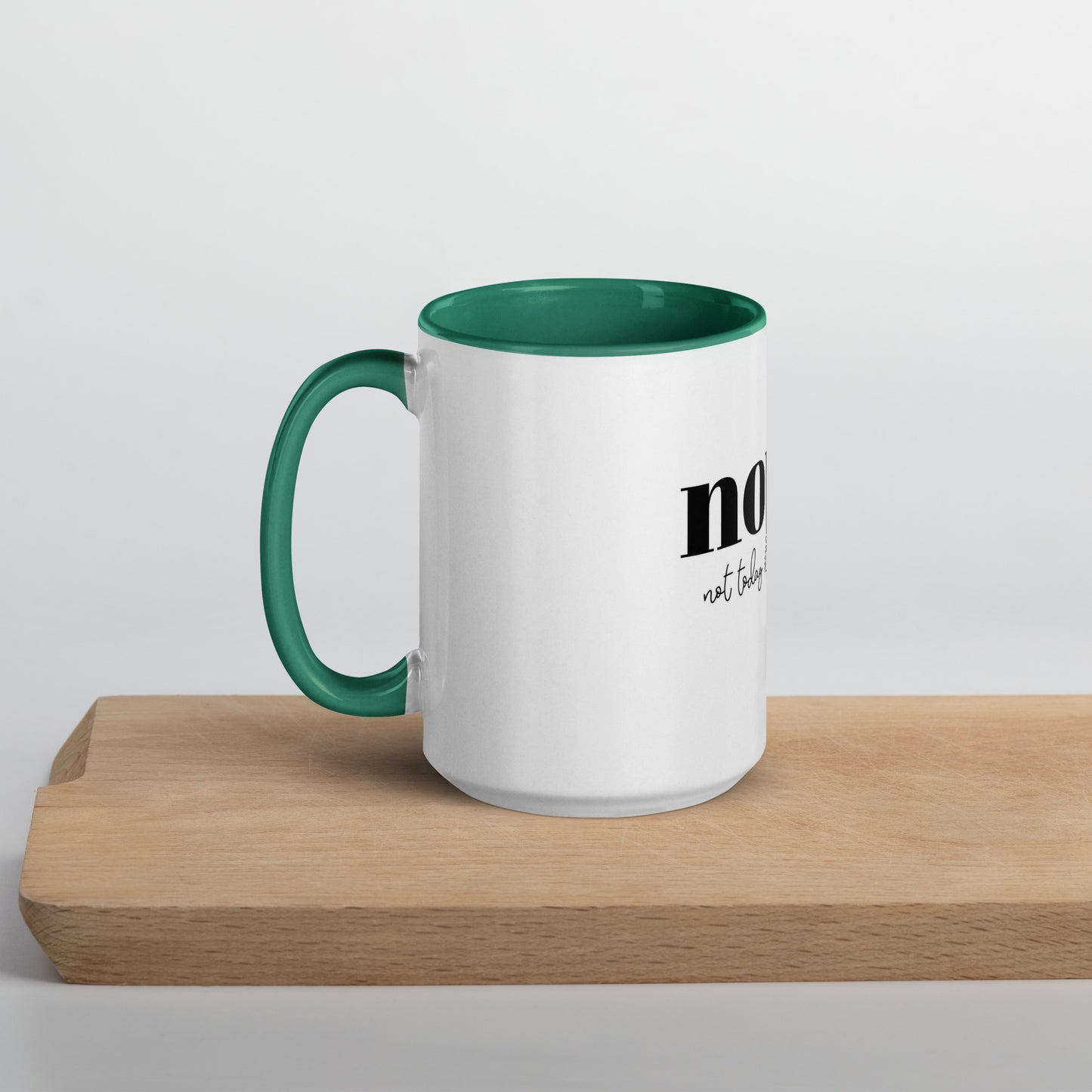 Not Today Cancer Colored Mug