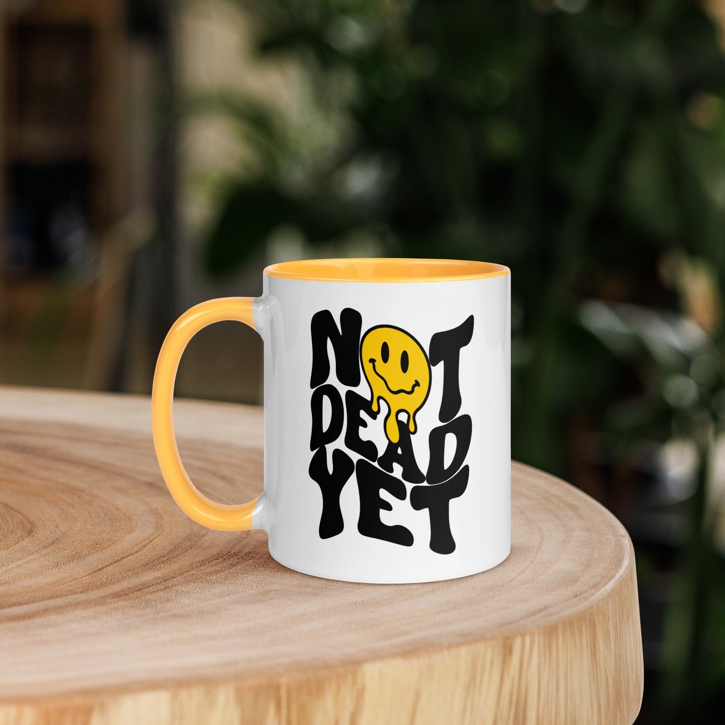 Not Dead Yet Colored Mug