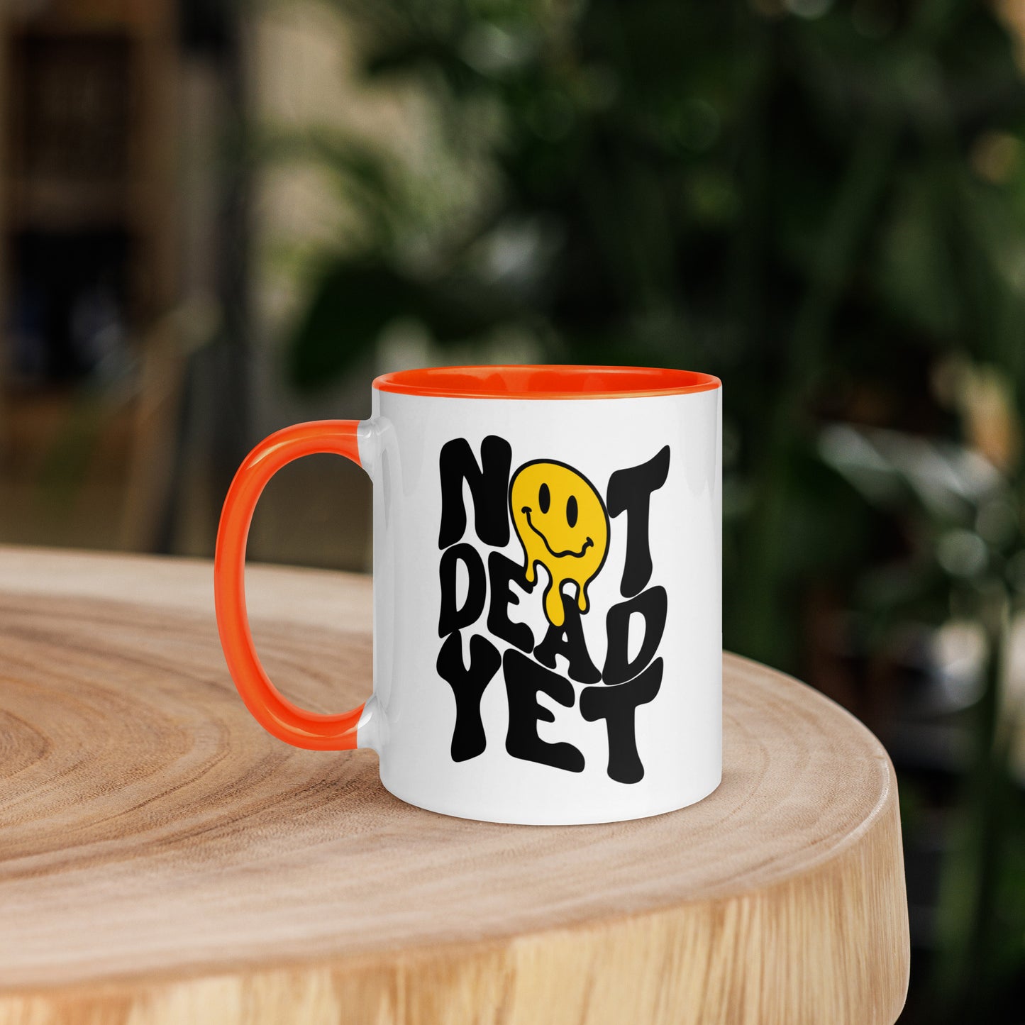 Not Dead Yet Colored Mug