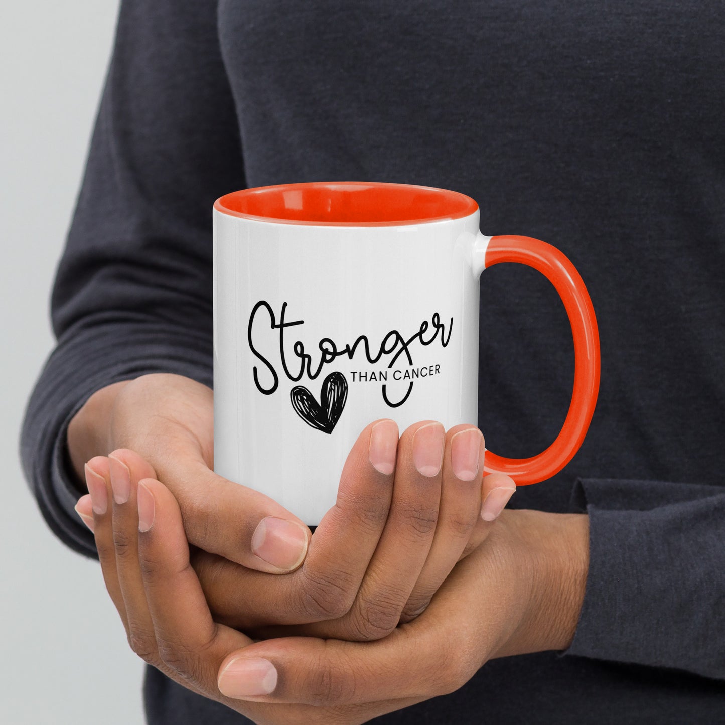 Stonger Than Cancer© Colored Mug