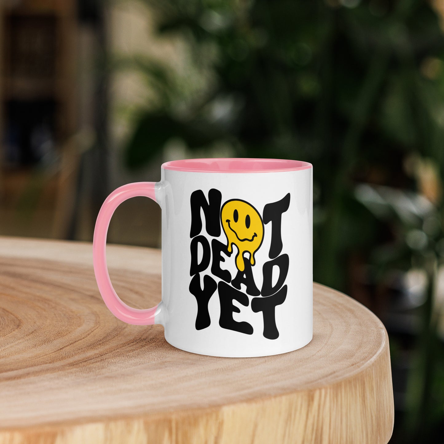 Not Dead Yet Colored Mug