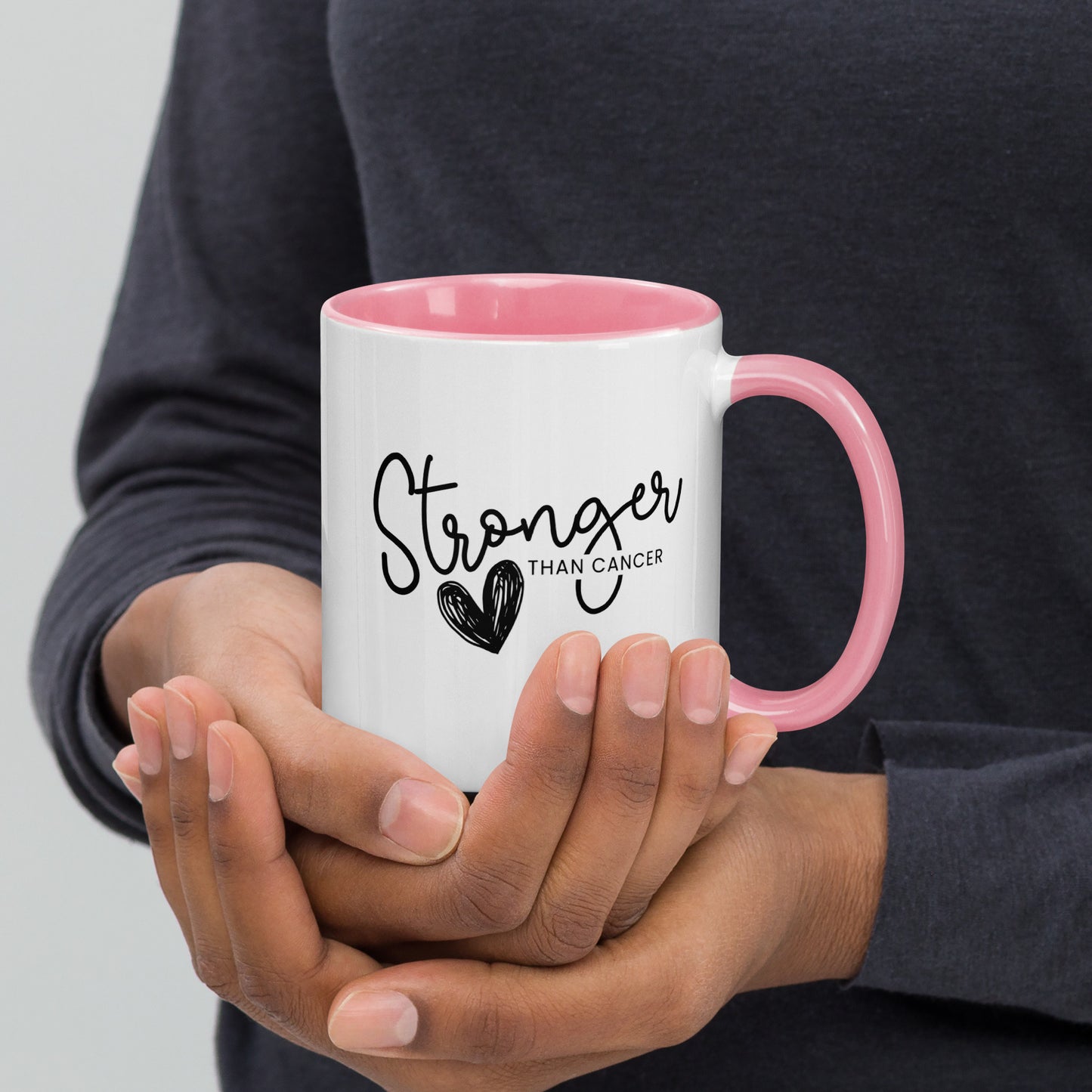 Stonger Than Cancer© Colored Mug