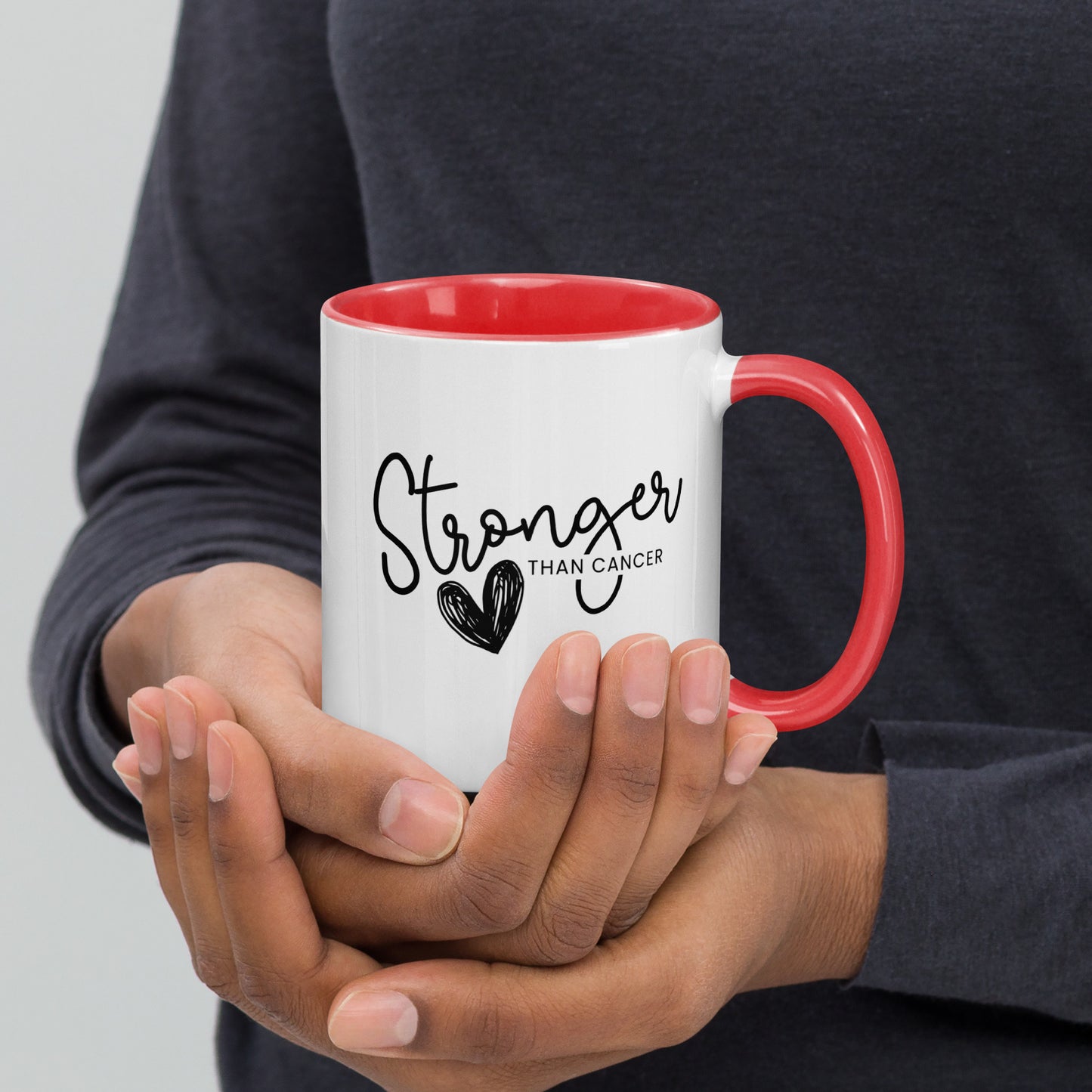 Stonger Than Cancer© Colored Mug