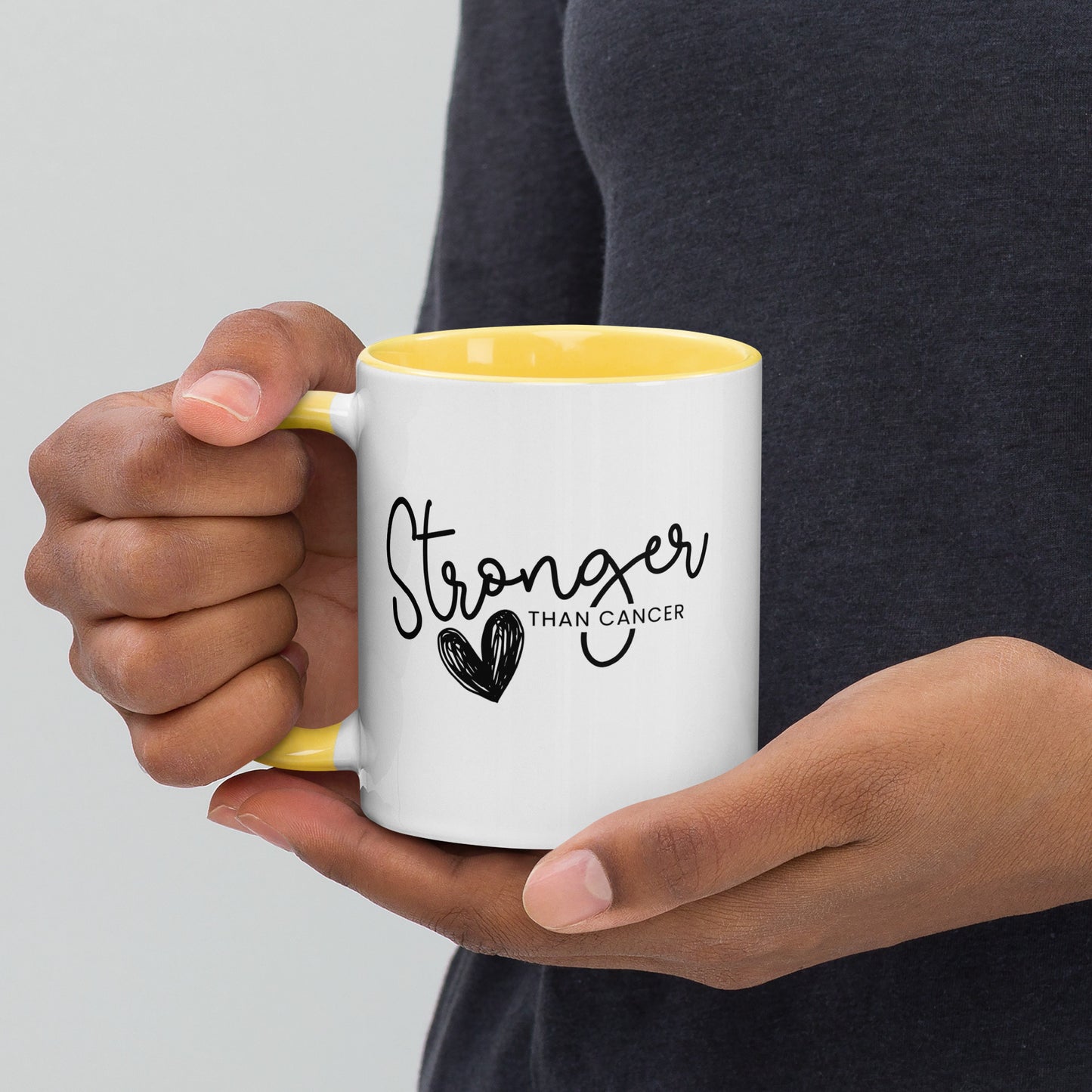 Stonger Than Cancer© Colored Mug