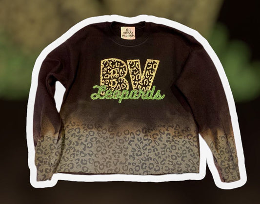 Bleach Leopard Spots Sweatshirt