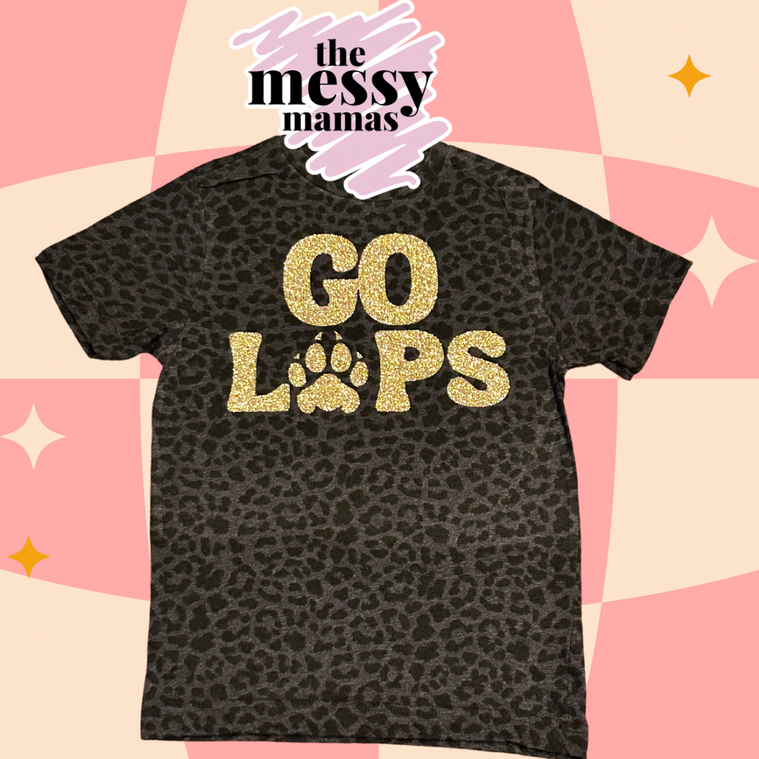 GO LEPS Leopard Print Tee