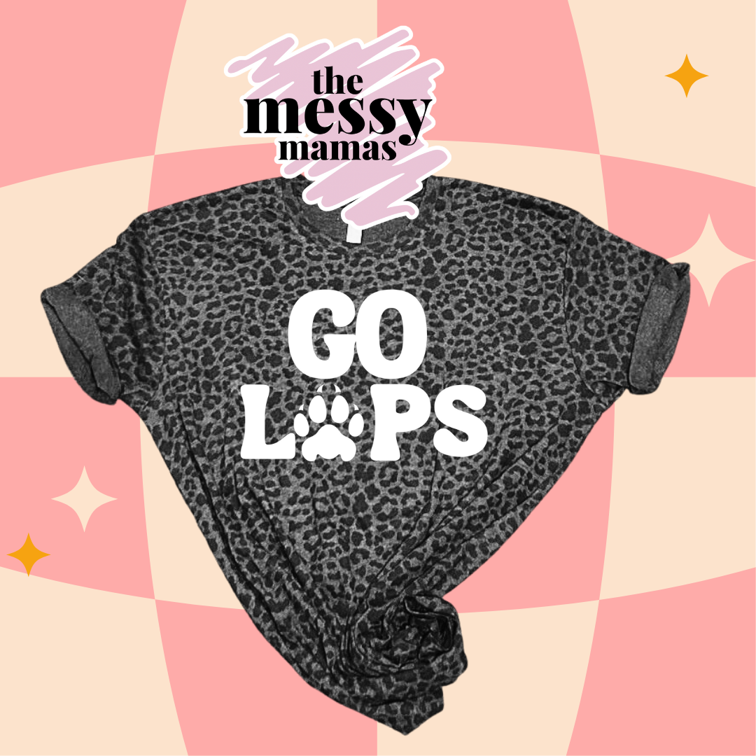 GO LEPS Leopard Print Tee